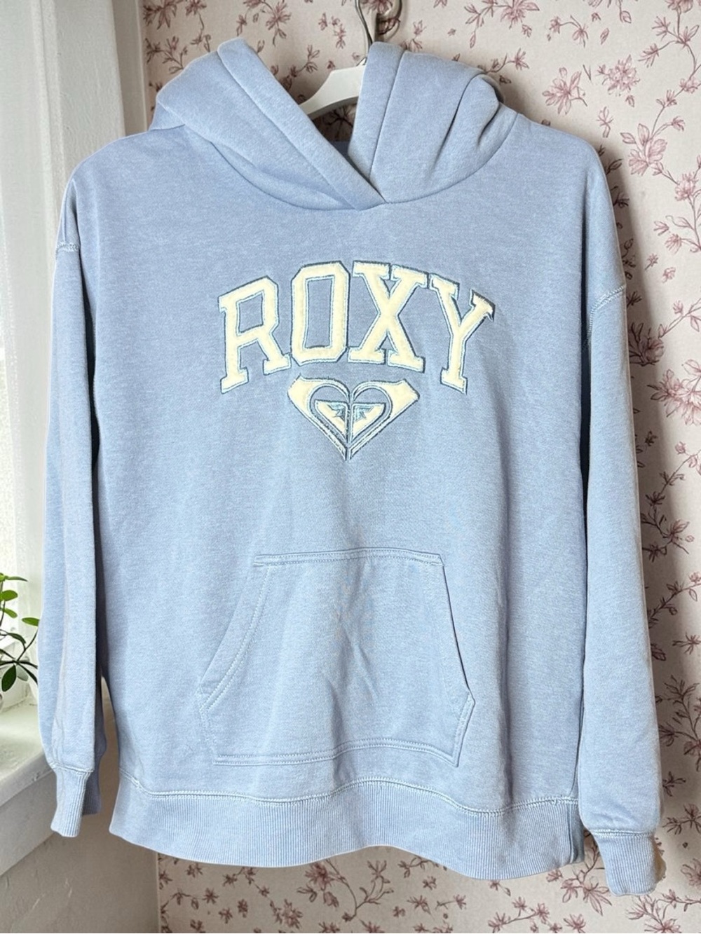 Roxy Logo Hoodie Girls Size 10/12